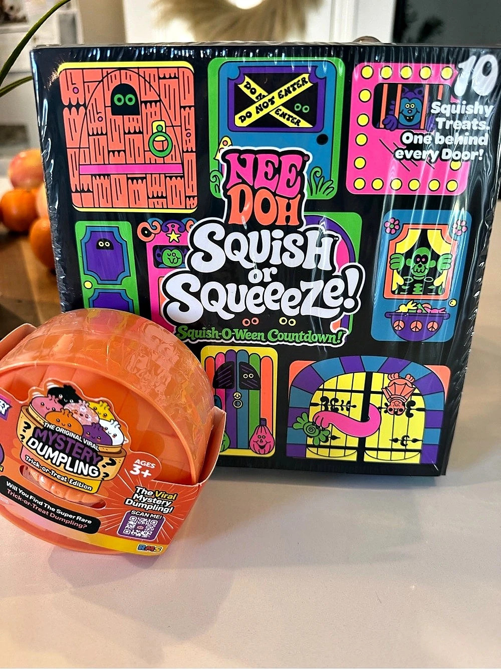 ✨ Needoh Squish or Squeeze Halloween Countdown +RMS trick or treat Dumpling